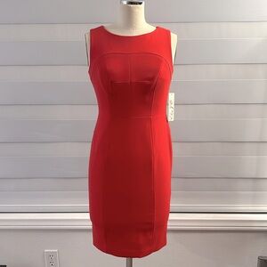 Brand New Eliza J Red Cocktail Dress